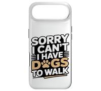 Carcasa para iPhone Air Lo Siento, no Puedo Tener Perros para pasear Amante de los Perros