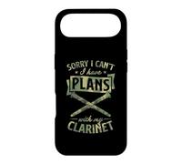 Carcasa para iPhone Air Lo Siento, no Puedo Tener Planes con mi Clarinete