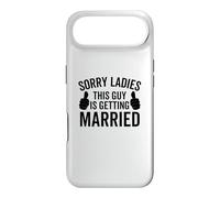 Carcasa para iPhone Air Lo Siento señoras, Este Chico se va a Casar Soltero Divertido