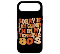 Carcasa para iPhone Air Lo Siento si Estoy de Mal Humor, Estoy en mis terribles 80 - Groovy Retro