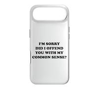 Carcasa para iPhone Air Lo Siento, ¿te ofendí con mi Sentido común?