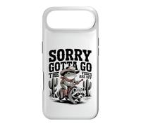 Carcasa para iPhone Air Lo Siento, Tengo Que IR Las vides están Fuera de Frog Raccoon