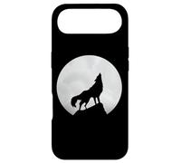 Carcasa para iPhone Air Lobo Aullando en Luna Luz Lobo Solitario