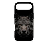 Carcasa para iPhone Air Lobo Dire Cara Luz De Luna Bosque Fauna Silvestre Naturaleza