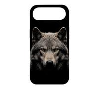 Carcasa para iPhone Air Lobo Dire Cara Luz De Luna Bosque Fauna Silvestre Naturaleza