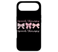 Carcasa para iPhone Air Logopedia Coquette Pink Bows SLP Patología del Habla