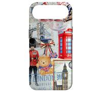 Carcasa para iPhone Air London Icons Collage with Guard, Phone Booth & Big Ben