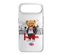 Carcasa para iPhone Air London Royal Teddy Bear Bad Boy Ilustración Gráfico Anime
