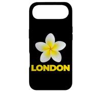 Carcasa para iPhone Air London Tropical Yellow Frangipani Flower Minimalist City
