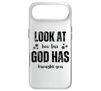 Carcasa para iPhone Air Look At How Far God Has Brought You