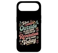 Carcasa para iPhone Air Looked Outside to See What Revelation Chapter It Is -