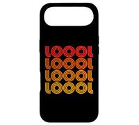 Carcasa para iPhone Air Loool LOL Funny Laugh LMAO LMFAO Lolol Abreviatura Abreviatura Abanico Texto