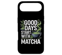 Carcasa para iPhone Air Los Buenos días comienzan con energía Positiva Matcha