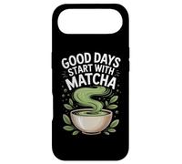Carcasa para iPhone Air Los Buenos días comienzan con los Amantes del té Verde Matcha