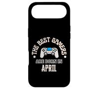 Carcasa para iPhone Air Los Mejores Jugadores Nacen en Abril Gamer Regalo de cumpleaños Gaming