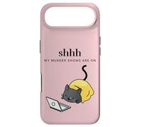 Carcasa para iPhone Air Los programas de Shh My Murder están en un Acogedor atracón de novelas policíacas para Amantes del Misterio