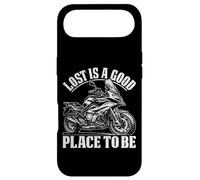 Carcasa para iPhone Air Lost Is A Good Place To Be Motorrad Frase