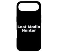 Carcasa para iPhone Air Lost Media Hunter | Internet Misterio Retro Digital
