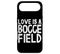 Carcasa para iPhone Air Love A Bocce Field Bocce Ball with Jack Bocci Game Bocce
