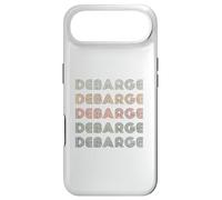 Carcasa para iPhone Air Love Heart Debarge tee Grunge Estilo Vintage Negro Debarge