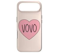 Carcasa para iPhone Air Love Heart Vovo Portuguesa Grandma Grandmother Simple Vovo
