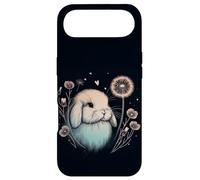 Carcasa para iPhone Air Love Holland Lop Conejito de Acuarela Floral Diente de león