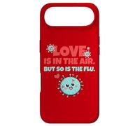 Carcasa para iPhone Air Love is In The Air But So Is The Flu Funny Valentine's Day