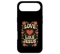 Carcasa para iPhone Air Love Like Jesus John 13:34 Diseño Cristiano Floral
