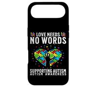 Carcasa para iPhone Air Love Needs No Words Autism Awareness Support Gifts Parents