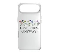 Carcasa para iPhone Air Love Them Anyway Bible Verse Matthew 5:44 Faith Luke 23:24