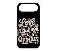 Carcasa para iPhone Air Love Your Neighbor More Than Your Opinion Amabilidad