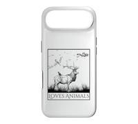 Carcasa para iPhone Air Loves Animals Nature Wildlife Graphic of Deer and Birds
