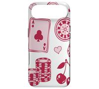 Carcasa para iPhone Air Lucky Girl Energy Gambling Playing Cards Cherries and Dice