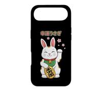 Carcasa para iPhone Air Lucky Rabbit Maneki Neko Bunny Flor de Cerezo japonés