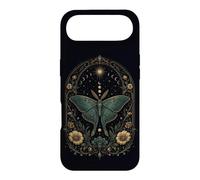 Carcasa para iPhone Air Luna Moth Celestial Botánico Fases Lunares Gótico Boho
