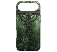 Carcasa para iPhone Air Lunatico Croce celtica Mitologia irlandese Gotico