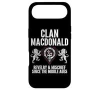 Carcasa para iPhone Air Macdonald Clan Scottish Name Escudo de Armas Familia de tartán