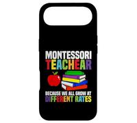 Carcasa para iPhone Air Maestro Montessori enseña Porque Todos crecemos