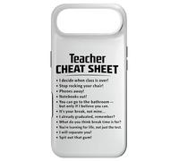Carcasa para iPhone Air Maestros Cheat-Hoja Inglés Enseñanza Apreciación Profesor