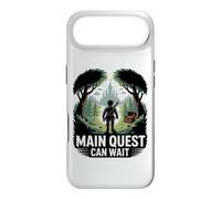 Carcasa para iPhone Air Main Quest Can Wait Gamer RPG Fantasia Side Quest