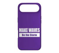 Carcasa para iPhone Air Make Waves - Be The Storm Motivación de Liderazgo