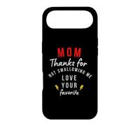 Carcasa para iPhone Air mamá Gracias por no tragar me Encanta tu Favorito