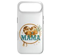Carcasa para iPhone Air Mama Western Cow Print Lasso Heart Watercolor