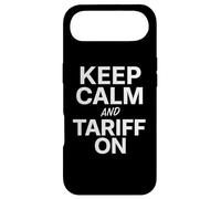 Carcasa para iPhone Air Mantenga la Calma y aranceles sobre la política Comercial Divertida Humor Tarifas