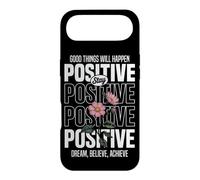 Carcasa para iPhone Air Mantente Positivo: Sueña, Cree, Logra