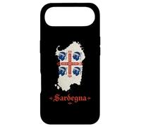 Carcasa para iPhone Air Mapa de Cerdeña Cuatro Moros Cerdeña Italia Orgullo Diseño