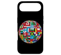 Carcasa para iPhone Air Mapa del Mundo con Banderas de países del Mundo, geografía de viajeros