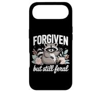 Carcasa para iPhone Air Mapache Divertido Lindo perdonado Pero todavía Salvaje