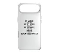 Carcasa para iPhone Air Marchamos Sentarse Hablar Todos Ustedes Mad We Black Lives Matter