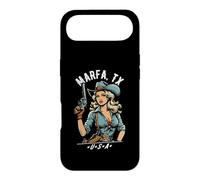 Carcasa para iPhone Air Marfa TX USA Cowgirl con diseño de Pistola Estilo Occidental